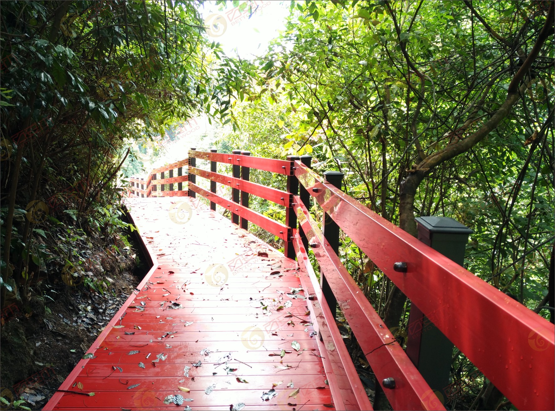 南寧塑木護(hù)欄5