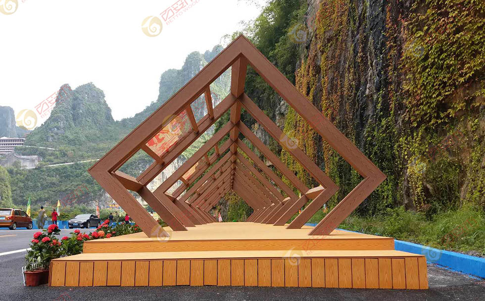 廣西弄拉廊架、棧道